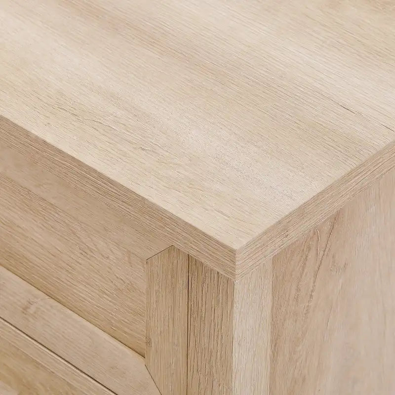 3 Drawer Farmhouse Nightstand