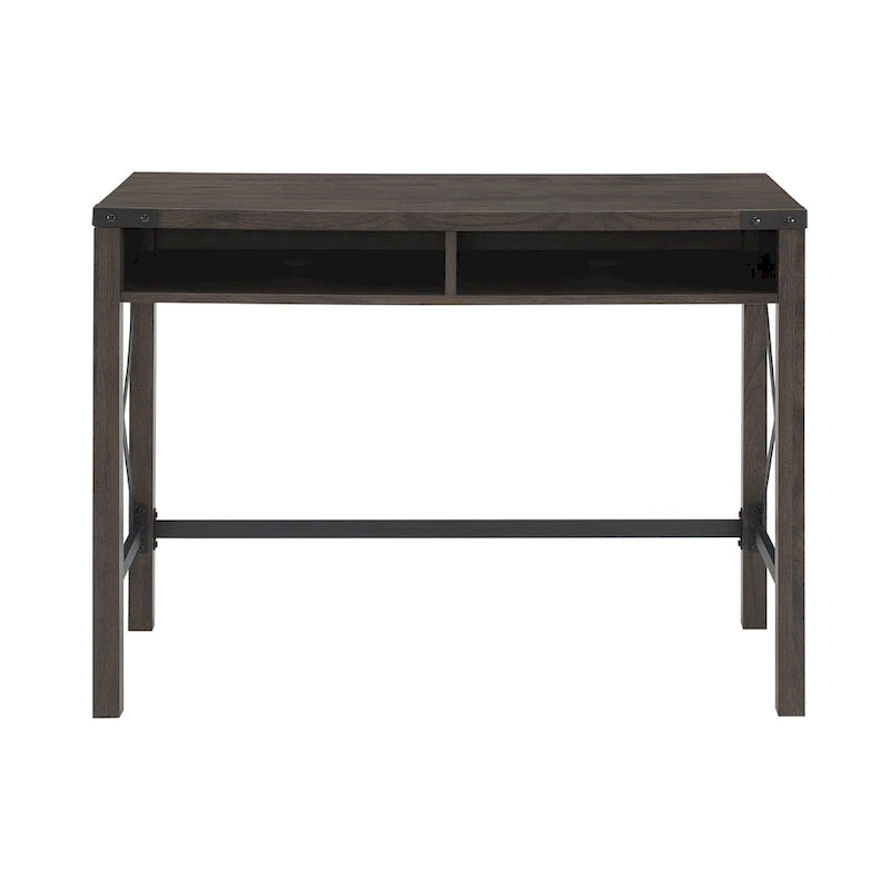 42-inch Metal X Farmhouse Desk