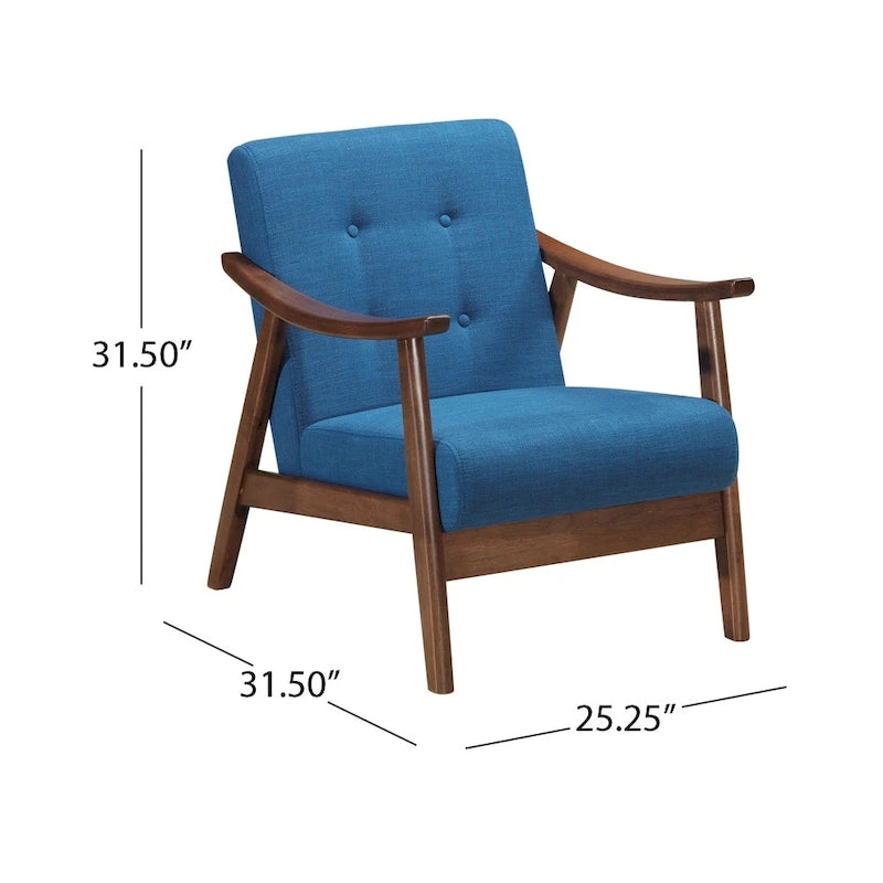Chabani Mid-Century Modern Accent Chair