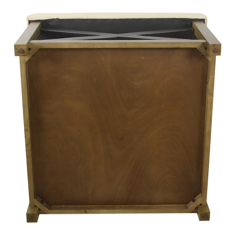 Tufted Top square cocktail Ottoman