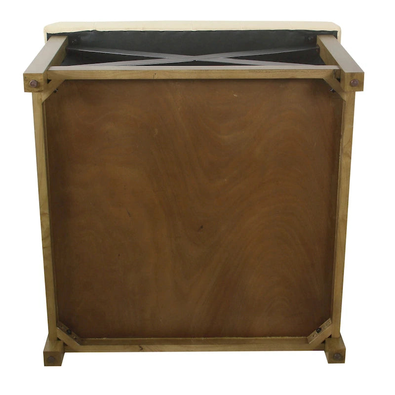 Tufted Top square cocktail Ottoman