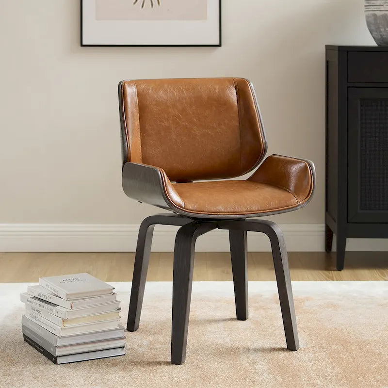 Mid-century Modern Swivel Accent Chair