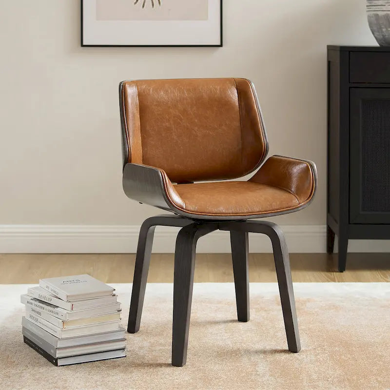 Mid-century Modern Swivel Accent Chair