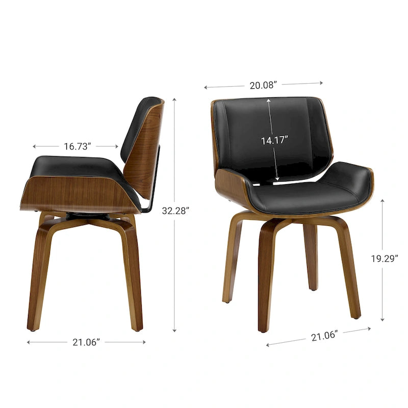 Mid-century Modern Swivel Accent Chair