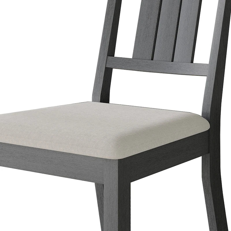 Classic Wooden Dining Chairs (Set of 2) - N/A