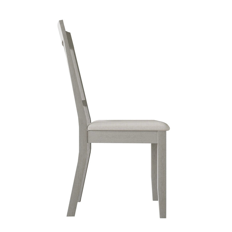 Classic Wooden Dining Chairs (Set of 2) - N/A