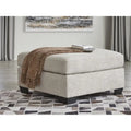 Upholstered Round Accent Ottoman Footrest for Living Room and Bedroom