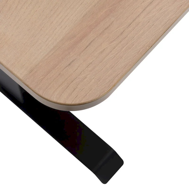 Electric Height-Adjustable Standing Desk for Home Office with Spacious Work Surface