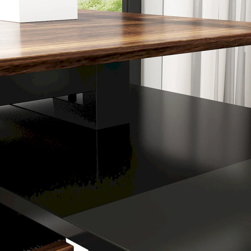 Home Office Computer Desk L-Shaped Corner Desk 54.3 Writing