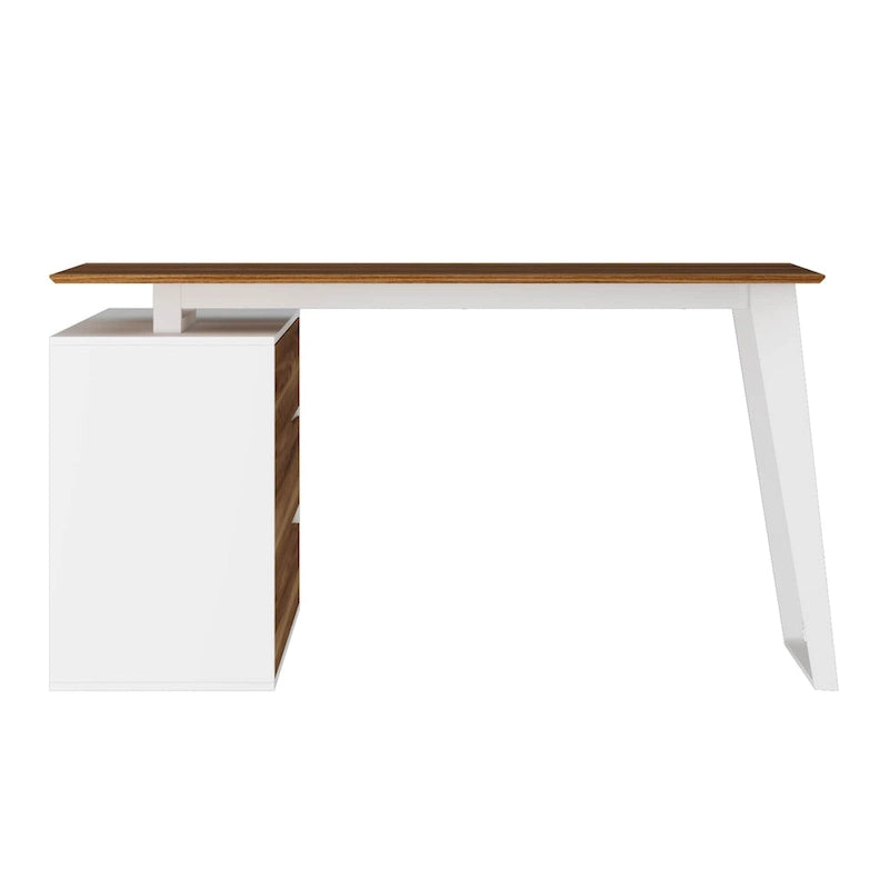 Home Office Computer Desk L-Shaped Corner Desk 54.3 Writing