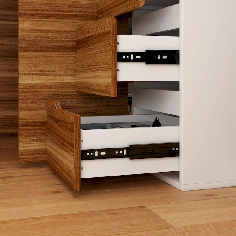 Home Office Computer Desk L-Shaped Corner Desk 54.3 Writing