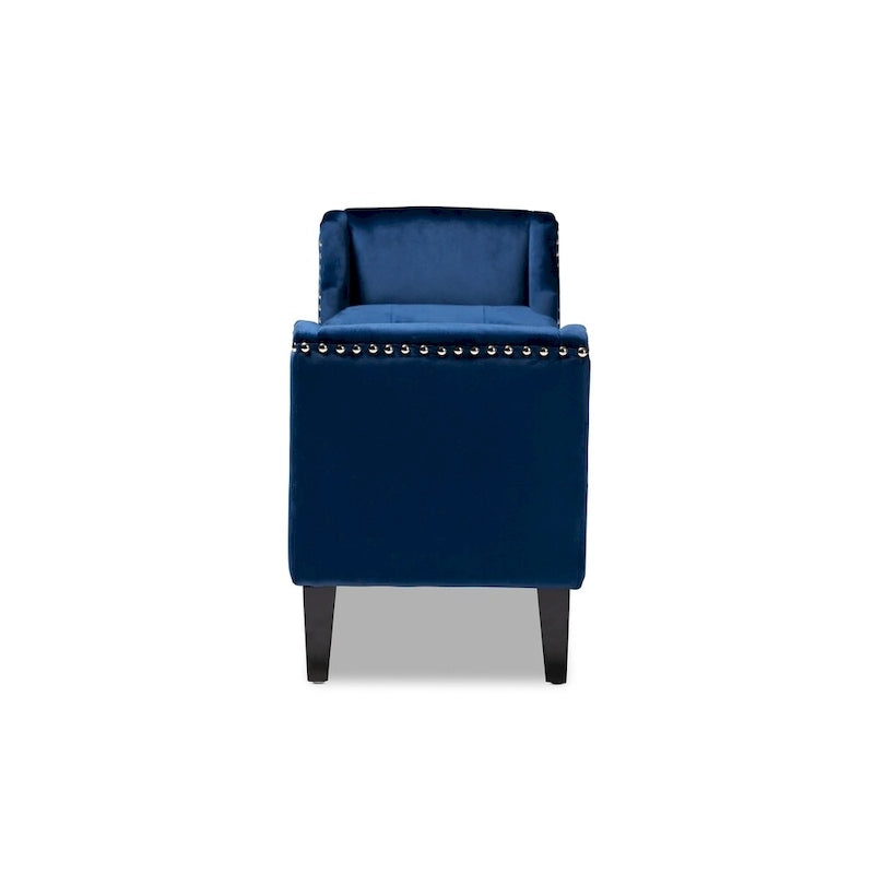 Modern and Contemporary Velvet Bench