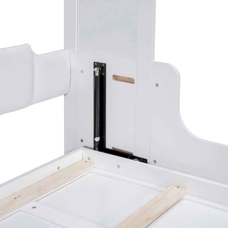 Queen Size Murphy Bed Wall Bed with Cushion