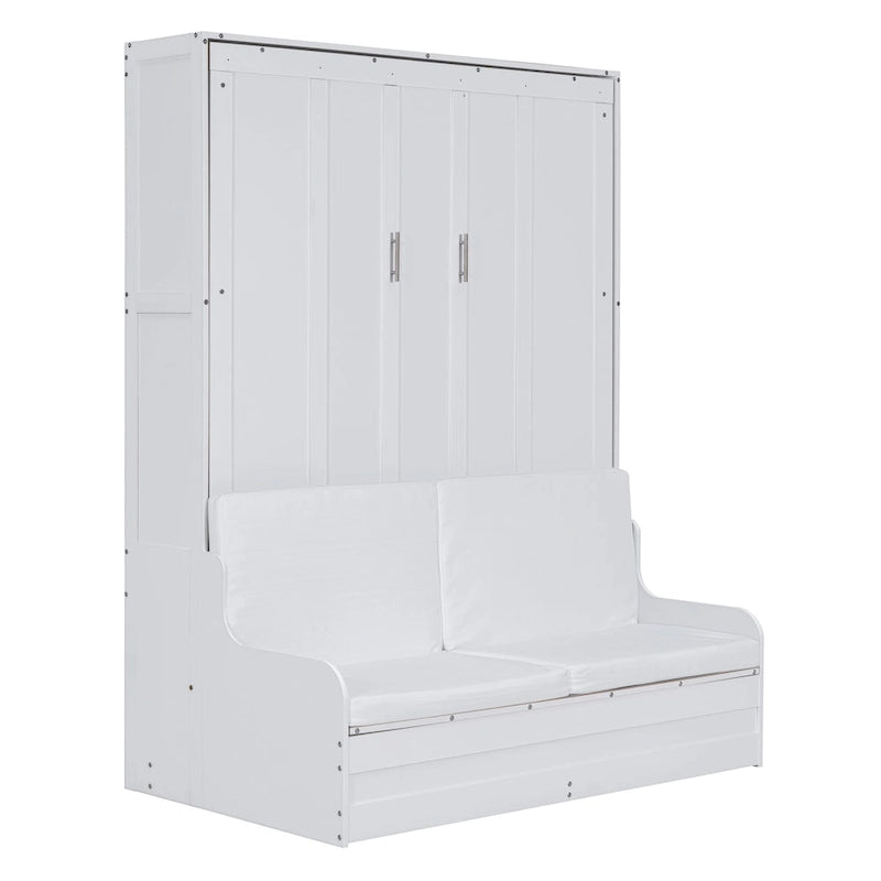 Queen Size Murphy Bed Wall Bed with Cushion