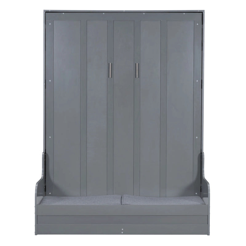 Queen Size Murphy Bed Wall Bed with Cushion