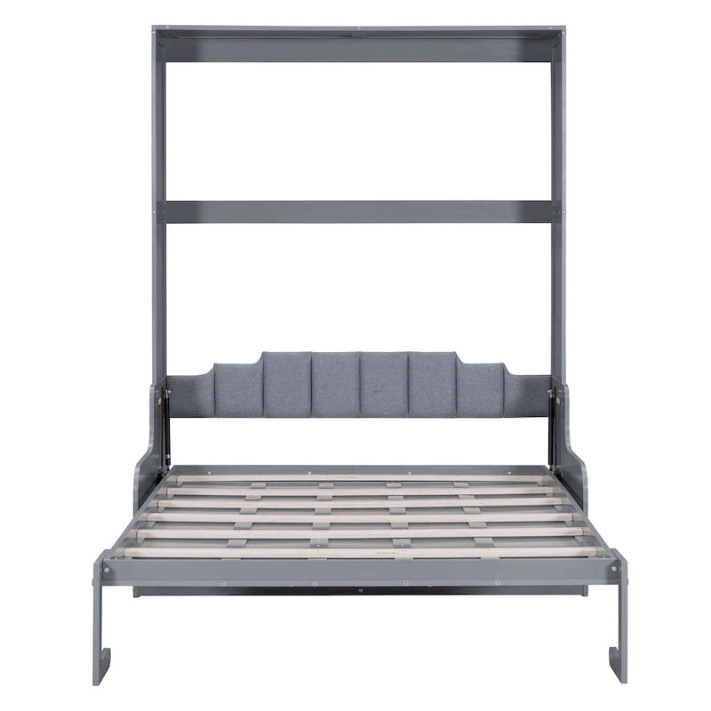 Queen Size Murphy Bed Wall Bed with Cushion