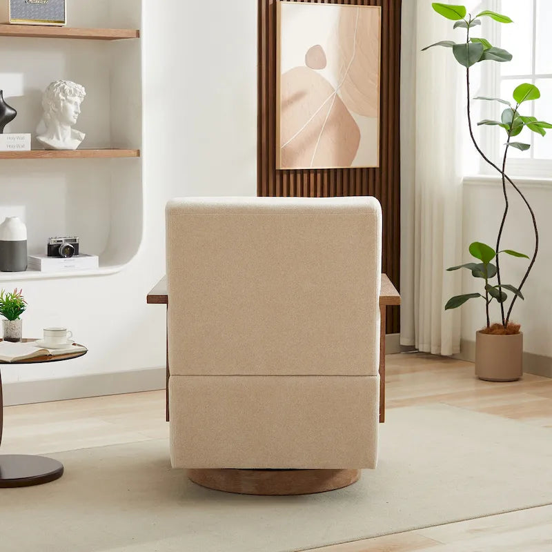 Swivel Modern Upholstered Accent Chair